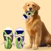 Dog Slipper Toy with Squeaker - Rope Knot Chew Toy for Self-Entertainment, Molar Toy to Relieve Boredom & Burn Energy
