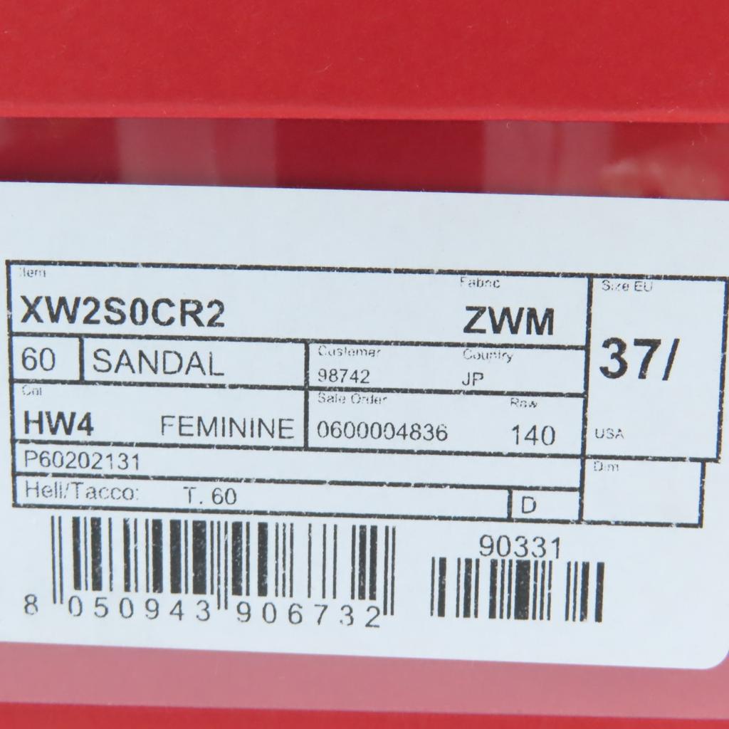 Pristine Valentino Garavani Sandals Rockstud Leather Pink Leather 37.5 XW2S0CR2 Used