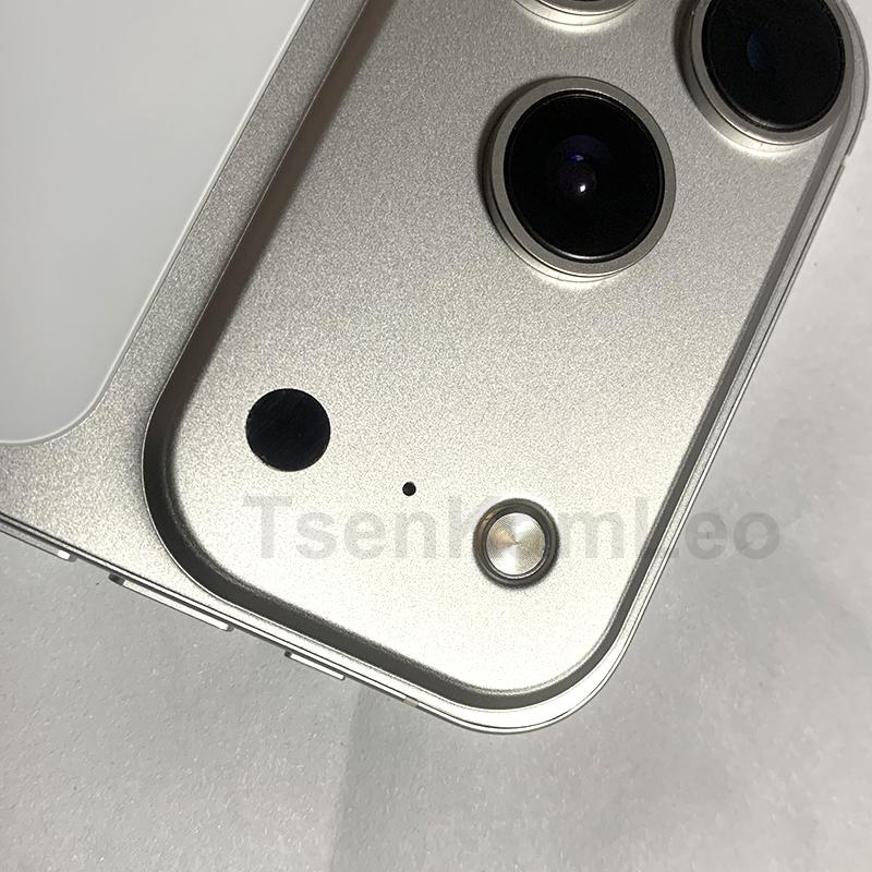 Konvertergehäuse Für iPhone 11 bis 17Pro 6,1 Zoll Rückschale Ersatz für 11 Wie 17Pro Orange Umgebautes Chassis Mit Abdeckung