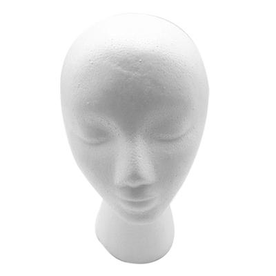 Foam Female Mannequin Head Hat Wig Holder Headwear Display Model Shooting Props