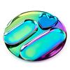 4Pcs/set Metal Storage Tray Oval Heart-shaped Tray Snack Fruit Cosmetics Jewelry Organizer Collect