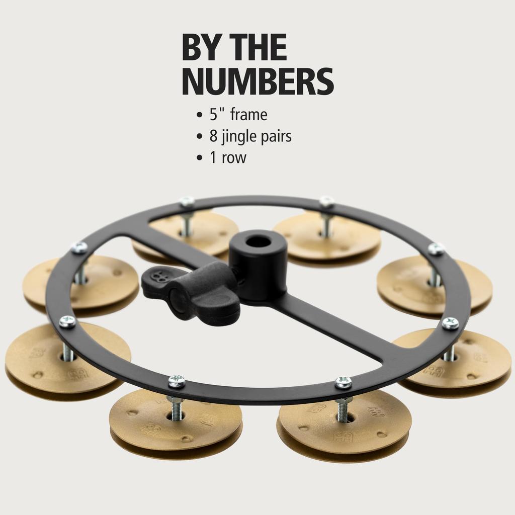 MEINL Cymbals Artist Series Hi-Hat Tambourine 5" HTHHBG (BENNY GREB)