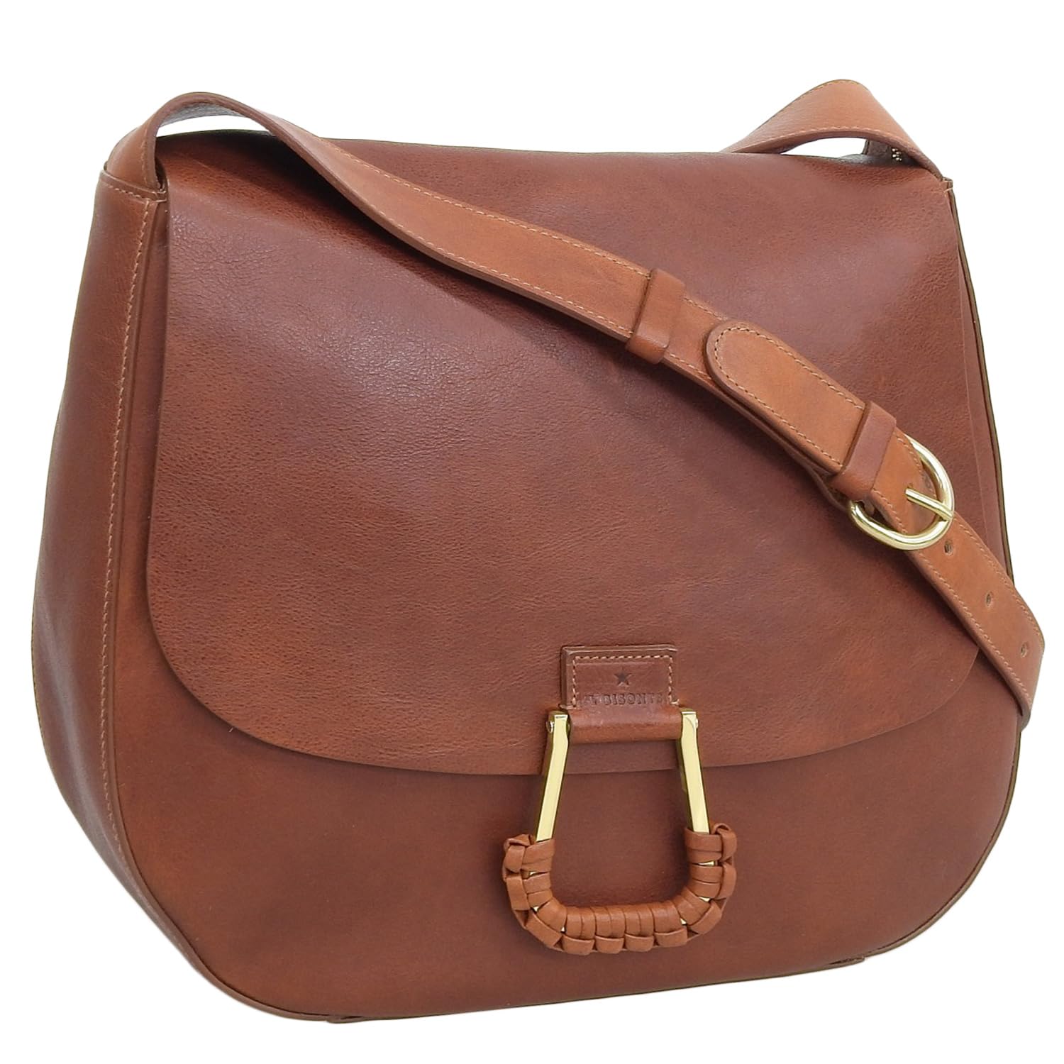 

Bag Shoulder Bag Crossbody Leather Genuine Leather Brand BSH174 PO0001 Unisex [Ilbizonte] Women s (SEPPIA/Brown) [Item]
