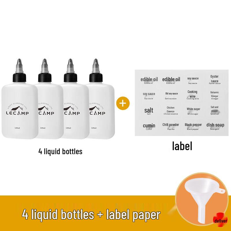

OEINGOEING Outdoor Camping Dispensing Oil Bottle Set One Size