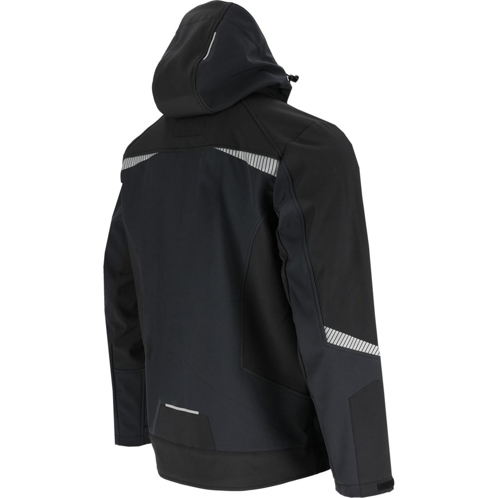 Softshell Jacket With Hood, Black, "", Ce, Lahti