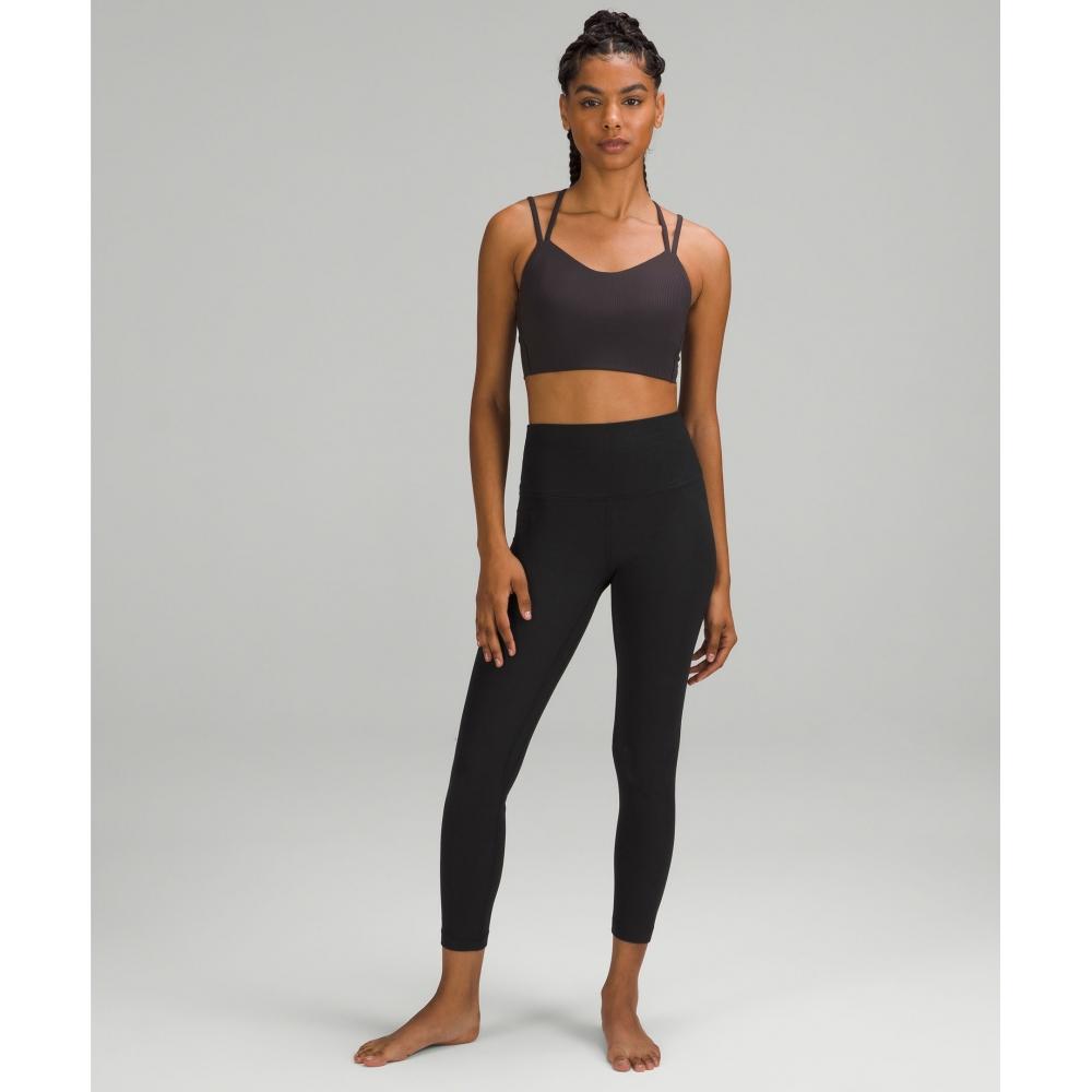Lululemon Align  High Rise Ribbed Pant 25  Black