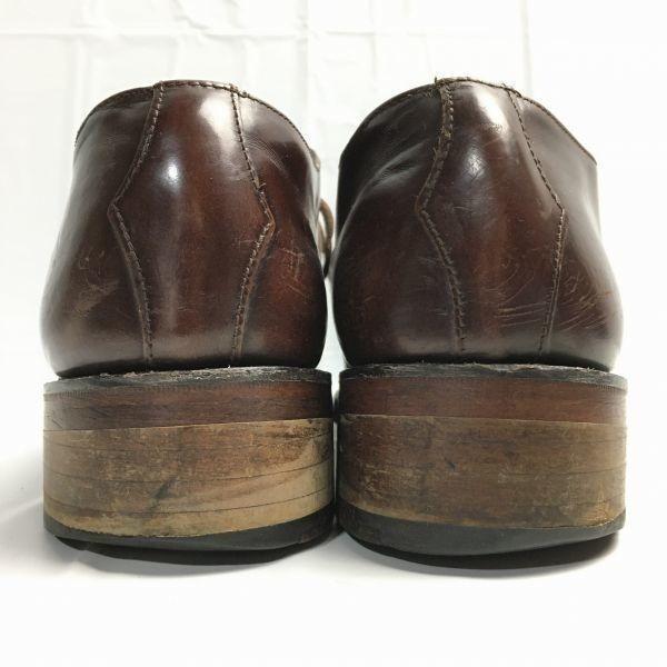 JEFFRY-WEST Made In England U-Tip Business Shoes Size 8 26.5 Brown Men’s(USED)