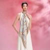 100% Silk Scarf 86x86cm Square Shawl Women Gift Fashion Office Party
