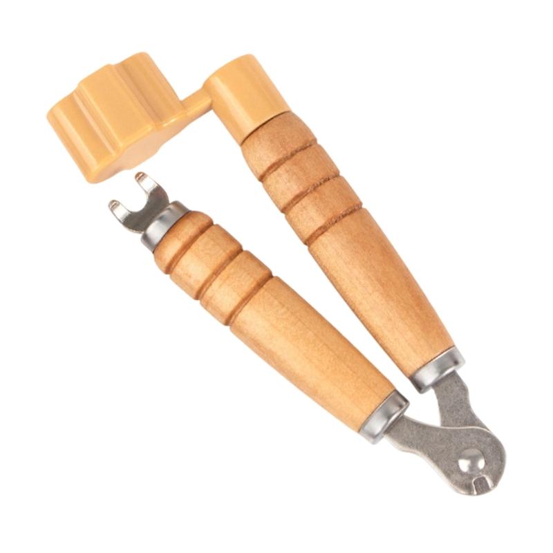 

Multifunctional Guitar Maintenance Tool Combines String Winder Bridge Pin Puller and Cutter in Compact Design for Guitar 1