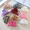 Super Grip Large Smudge-Ink Pumpkin Claw Hair Clip - 2025 New Style Women's Back-of-Head Shark Clip Accessory