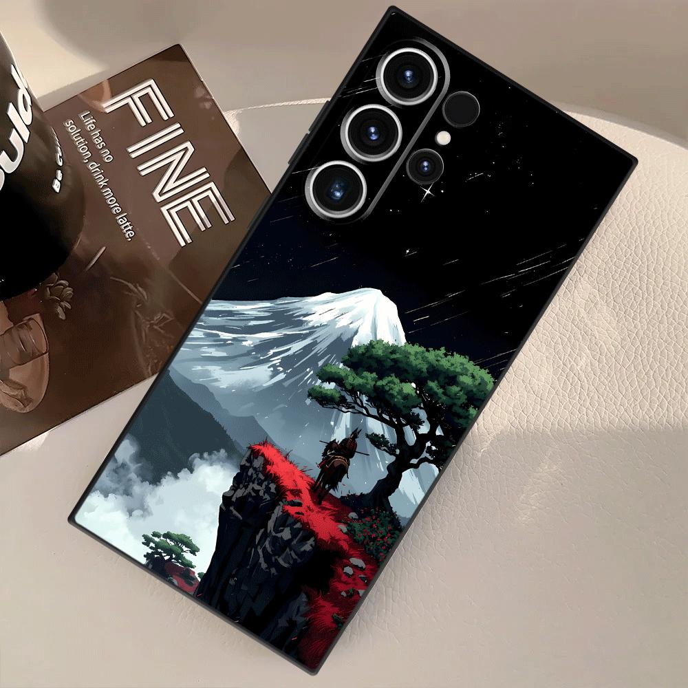 Funda Phone Cover Case for Samsung Galaxy S26 Ultra S20 Ultra S10 S9 Note 20 8 9 10 S25 Plus S24 S21 FE S23 Creative Mountain