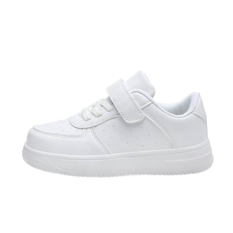 Children's casual little white shoes summer leather waterproof, non-slip and wear-resistant boys' white sports shoes spring and summer girls' board s