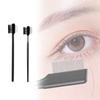 Double Tool Makeup Headed Steel Eyebrow Comb Eyebrow Shaping Grooming Eyelash