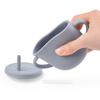 Water Cup Soft Leakproof Silicone Baby Straw Feeding Drinking Glass Home
