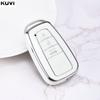 Fashion Tpu Auto Key Fob Cover Full Case Housing Fit For Toyota Prius Camry Corolla Chr C-Hr Rav4 Land Cruiser Prado Key Ring Auto Accessories