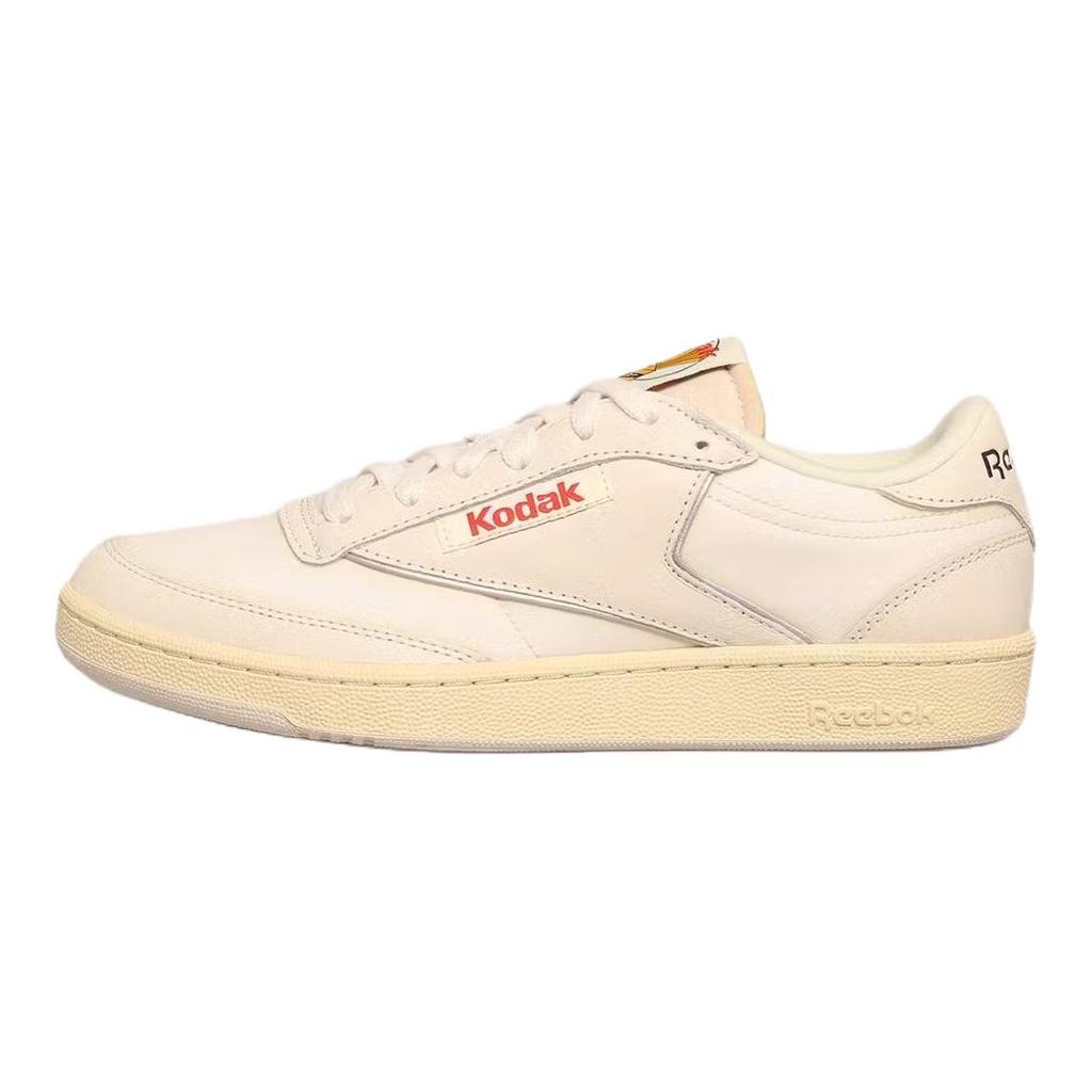 Reebok X Kodak Club C 85 Chalk/Cream/Red Unisex Sneakers 100228863