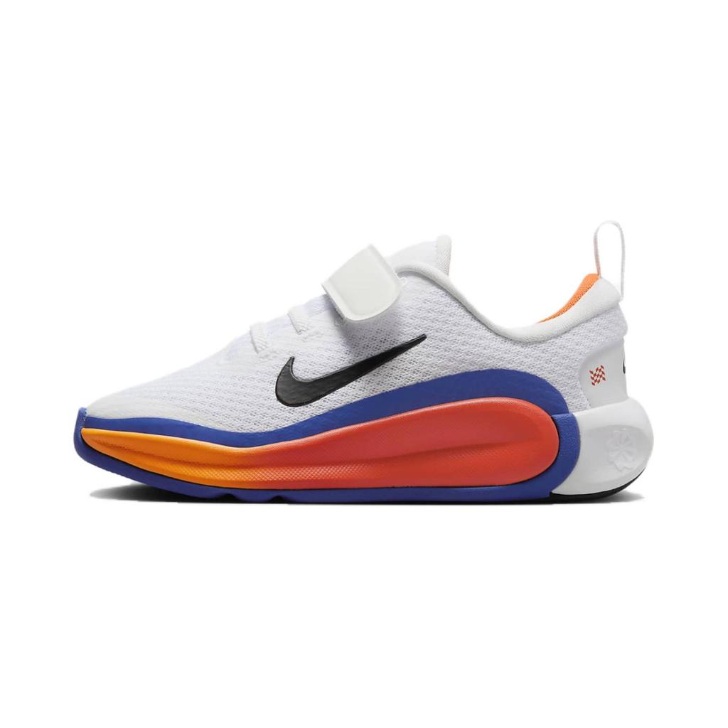 New Nike Infinity Flow Breathable Low-Top Kids' Running Shoes White Blue Children Aged 3-7 Years Old FD6061-103