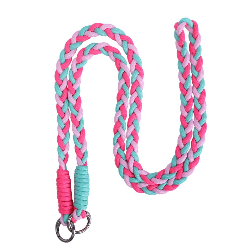 Braided Phone Lanyard Crossbody Phone Strap with Tether Tab Anti-lost Neck Wrist Hanging Rope Universal Mobile Phone Lanyards