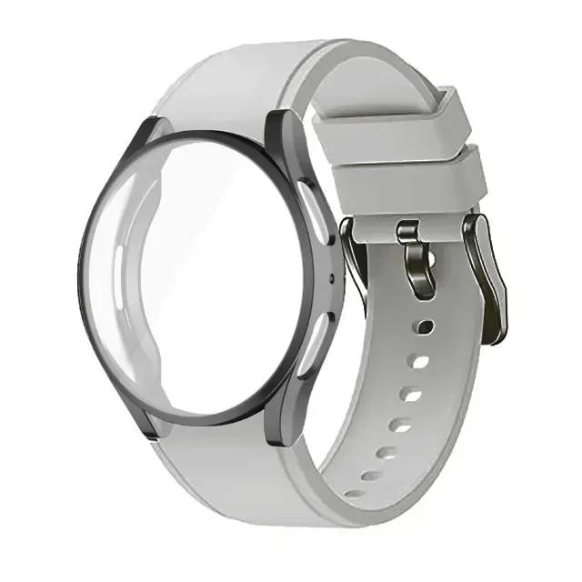 Case+Band for Samsung Galaxy Watch 4/5/6 40mm 44mm Protective Soft TPU Cover+Bracelet for Galaxy Watch 6 Classic 43mm 47mm Strap