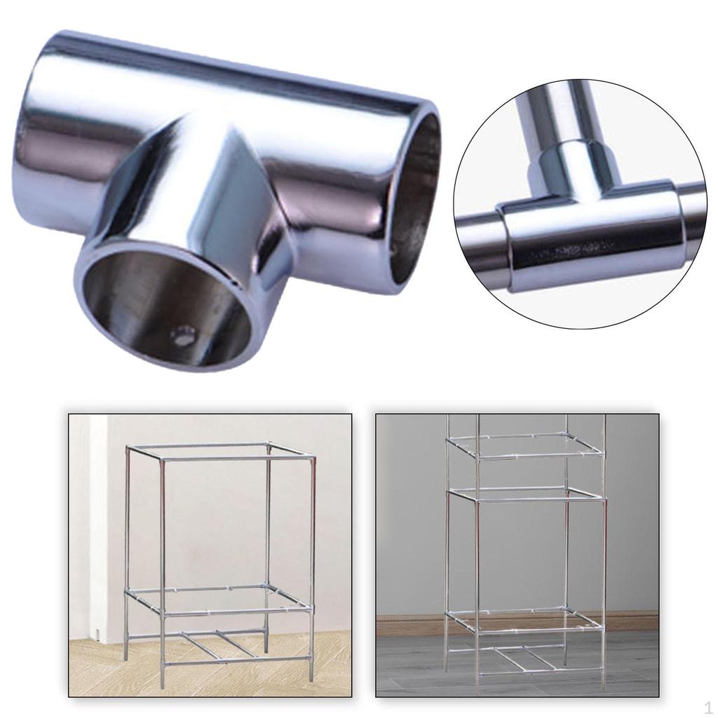 25mm Round Hose Connector Corner Joint for Clothes Rack Assembly