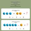 Colorful Plastic Counting Balls for Primary School Math and Statistics