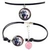 Caucasian Shepherd Dog, Caucasian Ovcharka – A Set of Jewelry with Your Photo, Handmade Set |
