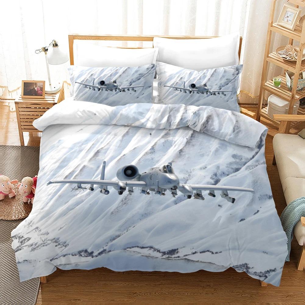 Comforter Printed 3D Airplane Bedding Set For Boys Kids S Bedroom Set Bedding Ropa De Cama Twin Double Single