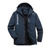 Trendy jackets for men and women, outdoor couples, same style jackets, mountaineering detachable hood, warm, windproof and waterproof jackets for men