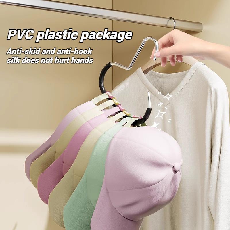 Umeraș Durabil Inel Circular pentru Pălării Cârlig Circular pentru Pălării Cârlig de Depozitare pentru Pălării Fără Marcaj Raft Suspendat pentru Eșarfe și Cravate Umeraș pentru Garderobă