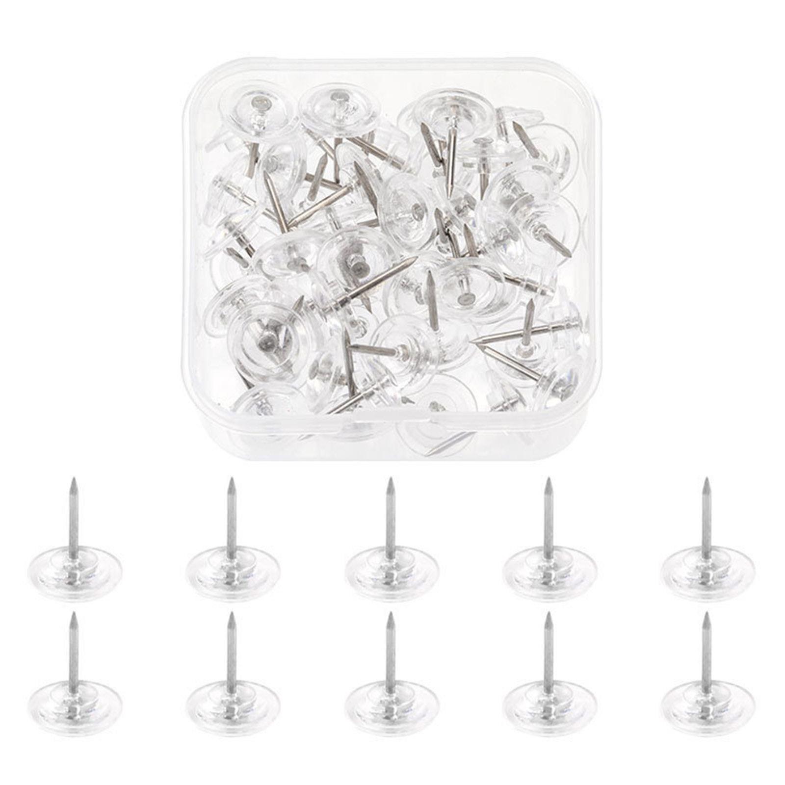 

50 шт. кнопок, декоративные кнопки для карт, пробковые кнопки для доски объявлений, маркировки ткани, подвешивания картинок D