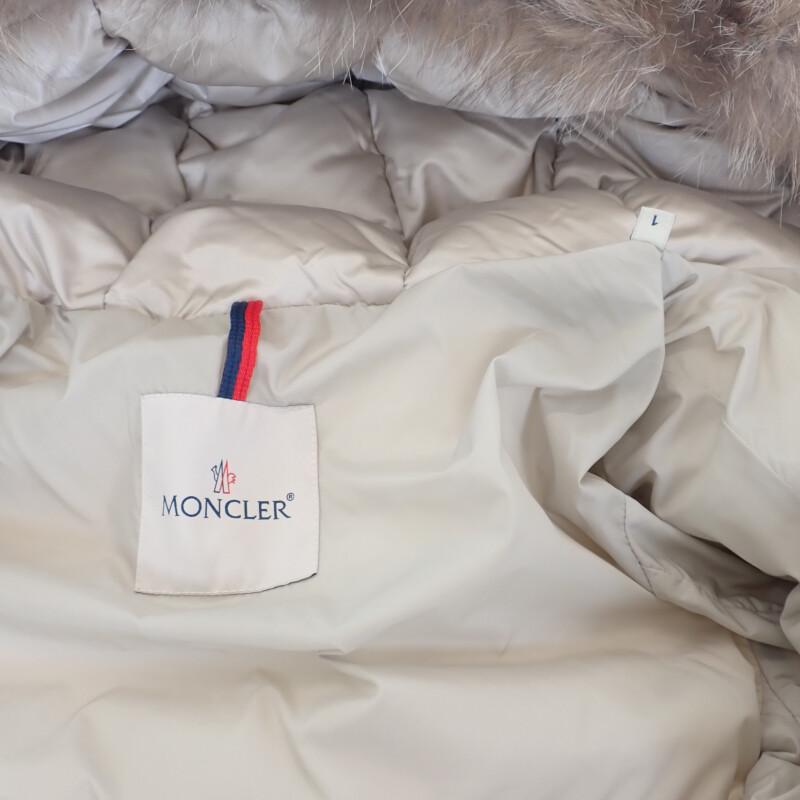 Moncler H20931A0013559685 1 Down Jacket Gray Nylon Women