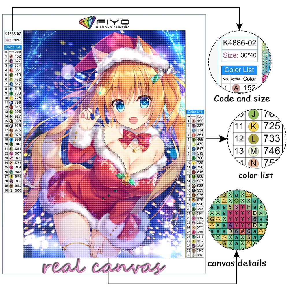 Popular 5D Diy Cross Stitch Christmas Tree Santa Snowman Painting Full Drill Cross-Stitch Crafts Kit Wall Sticker Home Decor