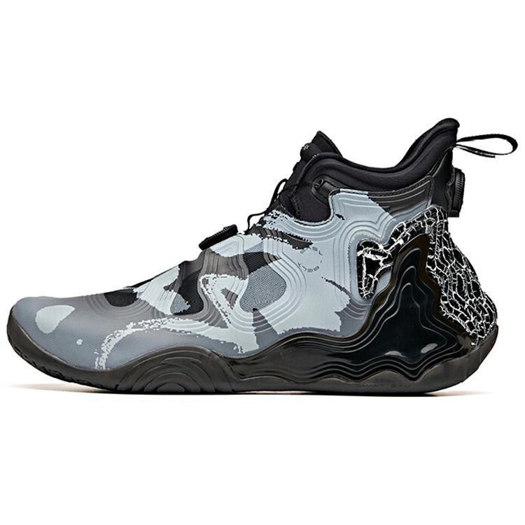 ANTA Star Sign Collection High Top  Grey Black  Men s 112031818A-2 EU 41