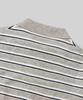Beodeonteu Hairy Stripe Collar Knit [Light Brown]