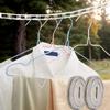 2PCS Adjustable Length Windproof Clothesline Portable Car Clothes Hanger  RV Camping