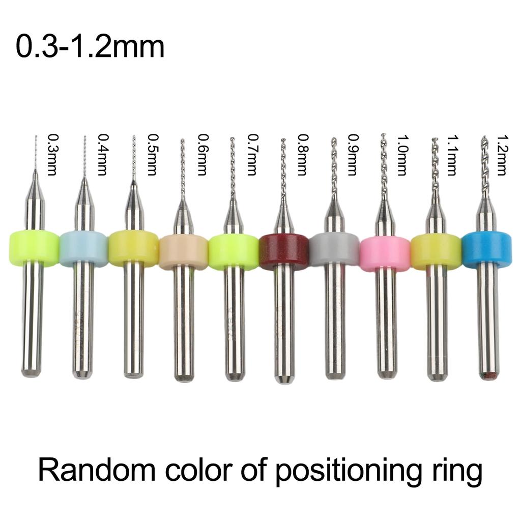 0.3-1.2MM PCB Drill Bit 10 Pcs/set Accessories Drill Bits