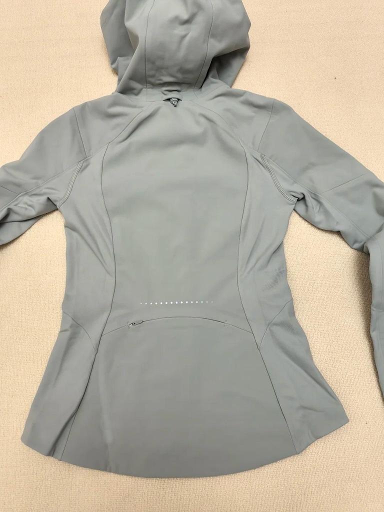 Lulu-X Women's Waterproof Hooded Softshell Rain Jacket with Fleece Lining