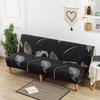 Milk Silk Elastic Sofa Cover Slipcover Furniture Protector Dustproof Stretchable No Armrest Full Coverage