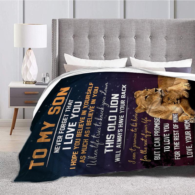 Printed Blanket Comfort Blanket Sofa Blanket