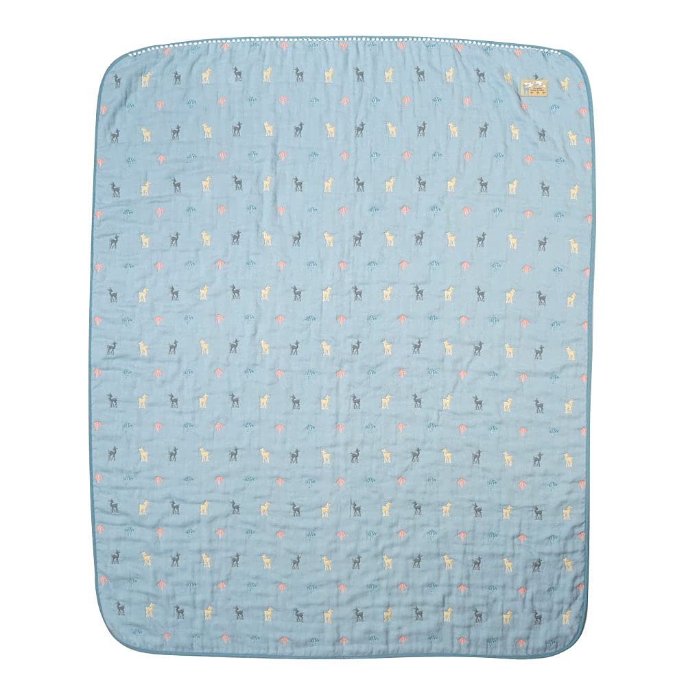 

10mois Amelie Fluffy Gauze Blanket 21251028 (6-ply gauze) (Toddler/Kids Size)