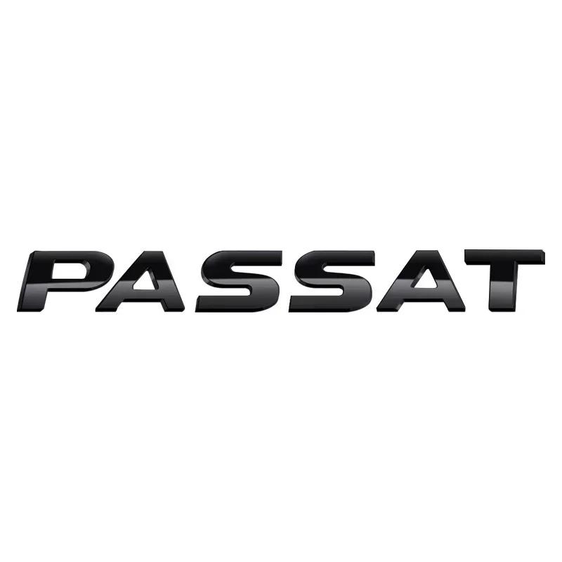 W134W1331pcs Chrome 3D ABS PASSAT TSI TDI V6 V8 Letters Car Rear Tail Trunk Body Side Fender Badge Logo Emblem for Volkswagen B5 B6 B7