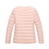 New Autumn and Winter Round Neck Light Women's Cotton-padded Jacket with Korean Version of Large Size Collarless Short Cotton-padded Jacket Coat.