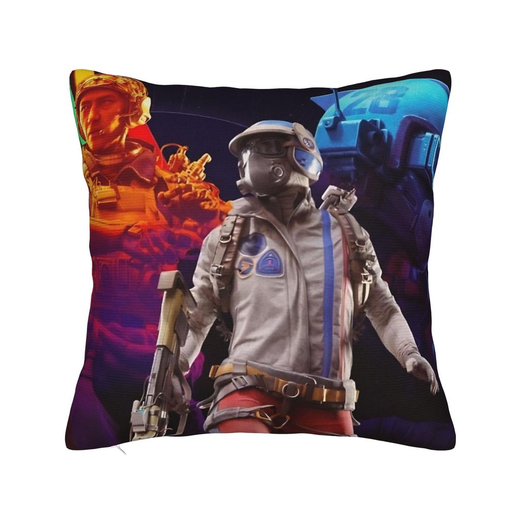 ARC Raiders Pillowcase Polyester Cushion Cover Decorative Gaming Pillow Case Cover Home Square 40X40cm