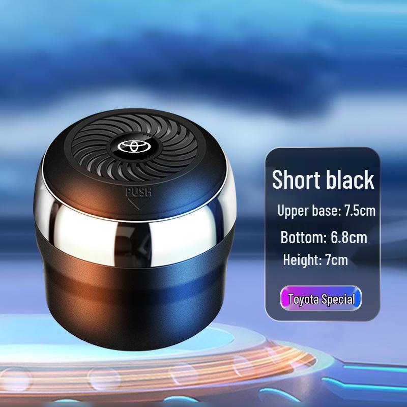 Premium Ambient Light Car Ashtray for Toyota Highlander, Corolla, Levin, Camry, and Crown