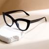 Vintage Cat Eye Anti-blue Sunglasses for Women's Trendy Candy Color Computer Eyeglasses Non-prescription Eyewear Female Glasses