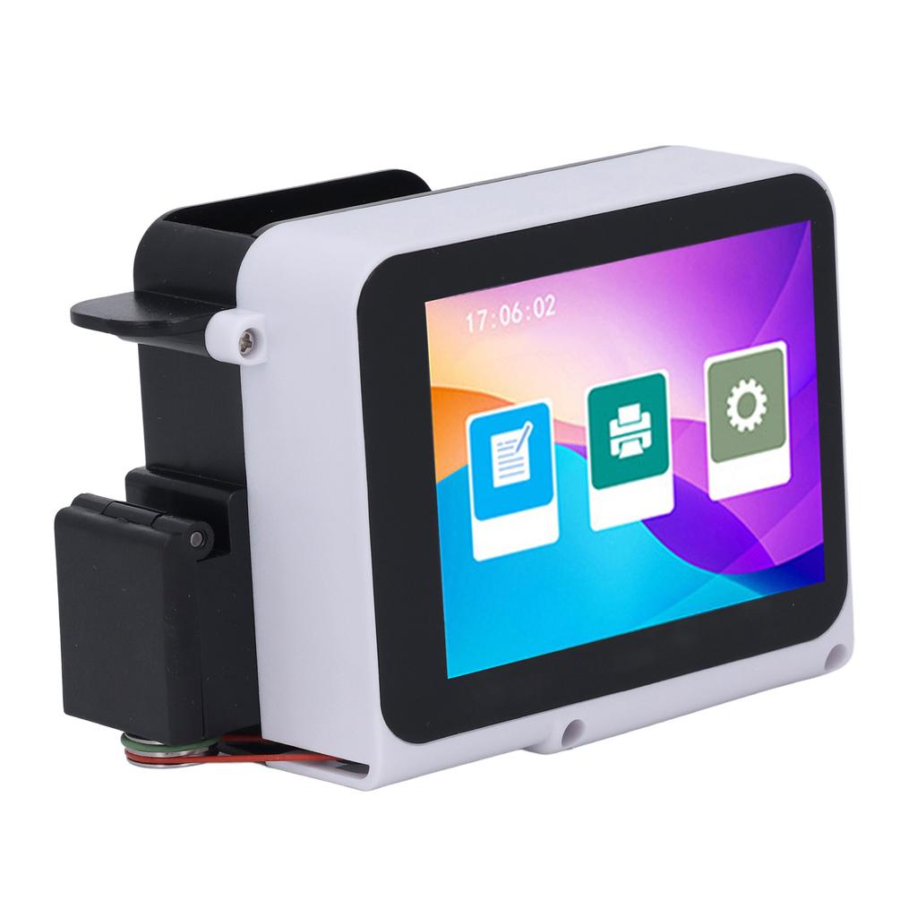 Handheld Inkjet Printer 12.7mm 600dpi 28 Languages Portable Printing Machine with Ink Cartridge for Barcode Data Image