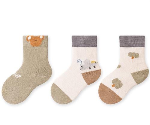 3Pairs/lot Newborn Socks For Girls Boys Spring Cotton Toddler Socks For Infant Girl Boy 0-5Years Cute Soft Children's Sock
