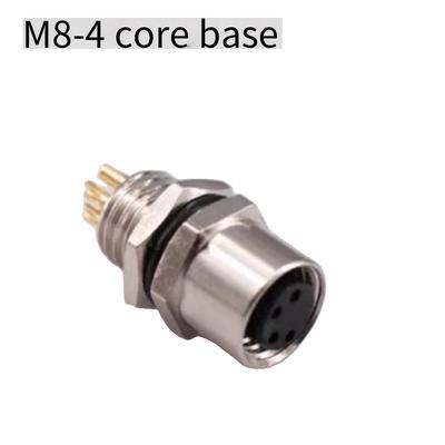 Harsh Environments M8 Industrial Circular Connector 3/4 Core Connector Easy Installation Excellent Conductivity