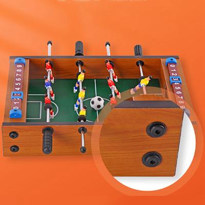 Tischkicker Holz 12mm Tischfußballspiel für 2 bis 4 Personen Eltern-Kind-Spielzeug