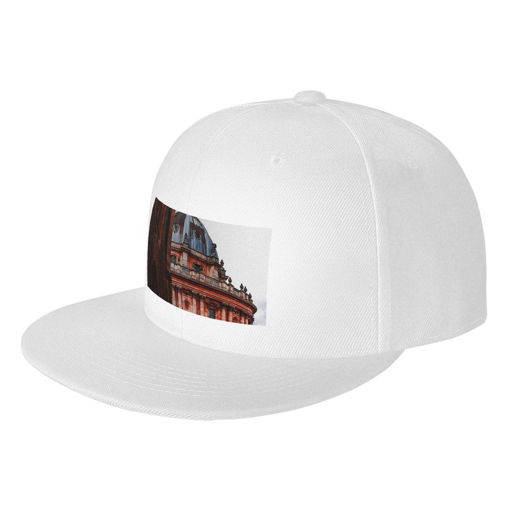 Fashion Oxford UK City Flat Brim Sun Hat Students Brand Cap